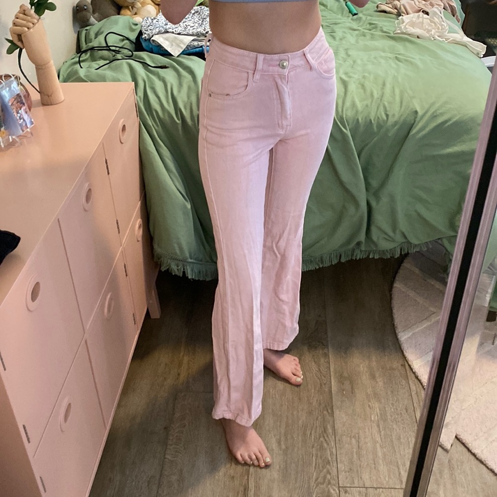 Pink Princess Polly Flare Jeans
